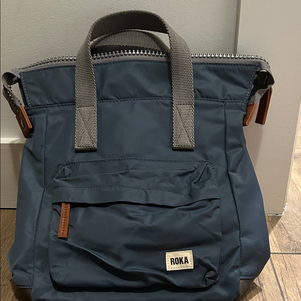 Roka Charcoal Gray Men's Backpack-perfect for travel